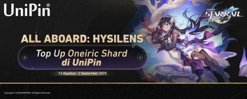Honkai: Star Rail v3.5 Hadir! Top up Oneiric Shard hanya di UniPin!